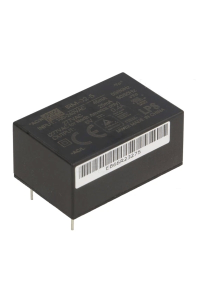 Mean Well IRM-02-05 2W 5VDC 400mA 85-305VAC Tek Çıkışlı Kapsüllü Power Supply