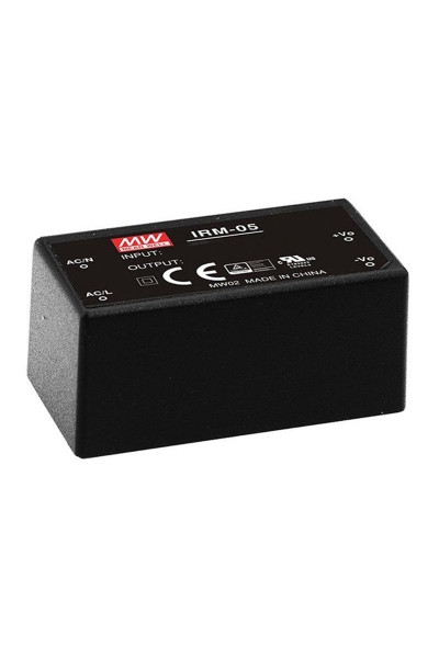 Mean Well - Mean Well IRM-05-15 5W Tek Çıkışlı Kapsüllenmiş Güç Kaynağı
