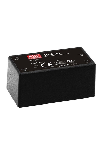Mean Well IRM-20-5 20W Tek Çıkışlı Kapsüllenmiş Güç Kaynağı - Thumbnail