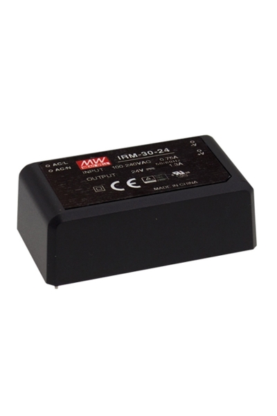 Mean Well - Mean Well IRM-30-24 31.2W 24V 1.3A Ac-Dc Power Modül