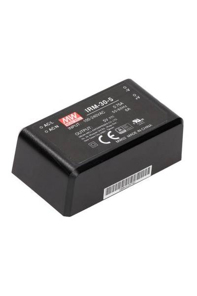 Mean Well - Mean Well IRM-30-5 30W 5V 6A Ac-Dc Power Modül