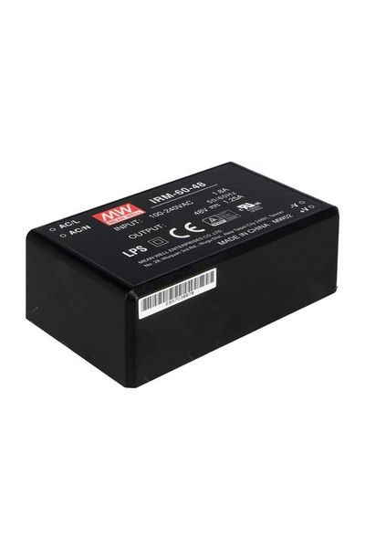 Mean Well IRM-60-48 60W 48VDC 1.25A 85-264VAC Tek Çıkışlı Kapsüllü Power Supply