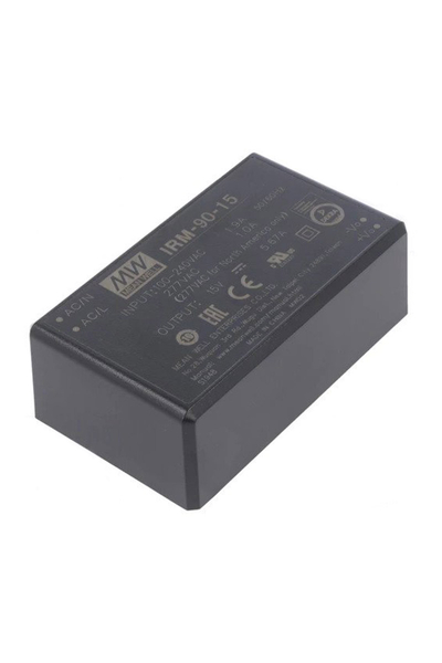 Mean Well IRM-90-15 94W 94W 15VDC 5.67A 80-305VAC Tek Çıkışlı Kapsüllü Power Supply