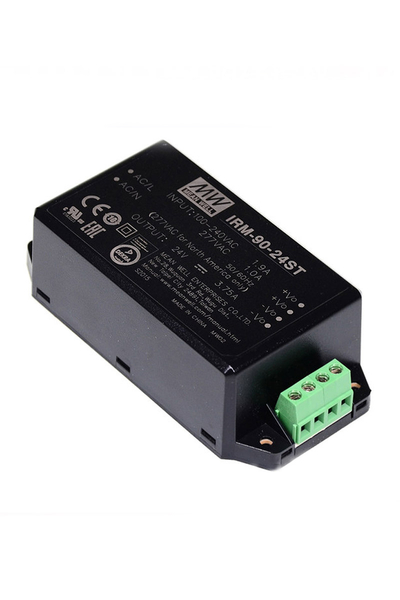 Mean Well IRM-90-24-ST 24V DC 4.13A AC-DC Tek Çıkışlı Kapsüllü Güç Kaynağı