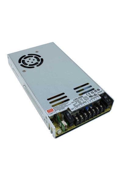 Mean Well - Mean Well LAD-240D 55.2V DC 3.4A UPSli AC-DC Güvenlik Güç Kaynağı Mean Well - Mean Well LAD-240D 55.2V DC 3.4A UPSli AC-DC Güvenlik Güç Kaynağı