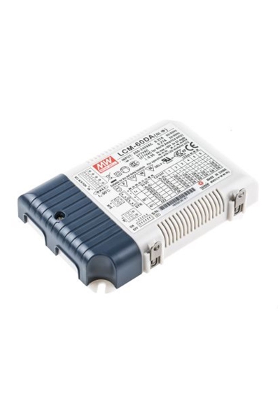 Mean Well - Mean Well LCM60Da 60.3W 2V-90V/2V-42V 500-1400mA Sürücü