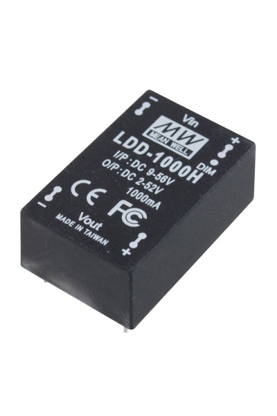Mean Well - Mean Well LDD-1000H 52W Sabit Akım LED Sürücü