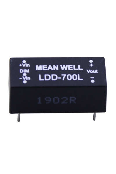 Mean Well - Mean Well LDD-700L 36W 2-32V/9-36Vdc 700mA DC-DC Sürücü