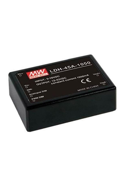 Mean Well LDH-45A-1050-DA 43V DC 1.05A DALI Sabit Akım DC-DC Led Sürücü