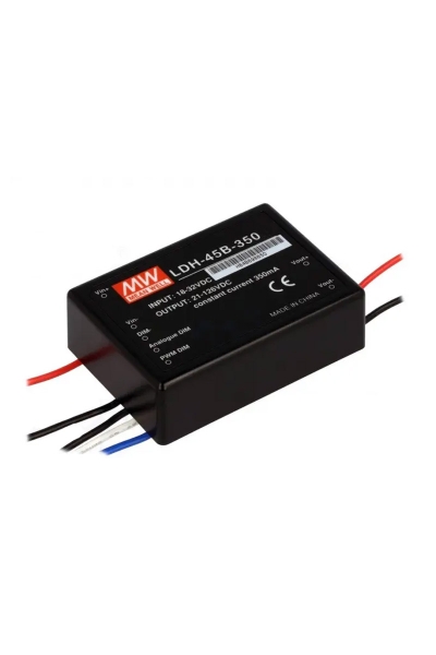 Mean Well - Mean Well LDH-45B-350 45W 21-126V/18-32V 350mA Sürücü