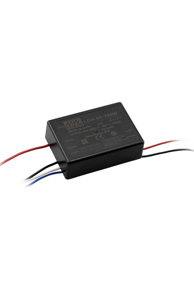Mean Well - Mean Well LDH-65-700 80V DC 0.7A Sabit Akım DC-DC Led Sürücü Mean Well - Mean Well LDH-65-700 80V DC 0.7A Sabit Akım DC-DC Led Sürücü