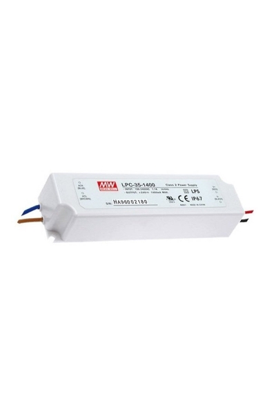 Mean Well - Mean Well LPC-35-1400 34W 9-24Vdc 1.4A Led Sürücü