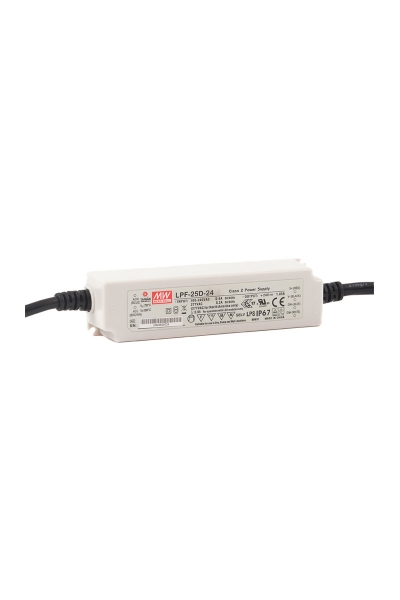 Mean Well - Mean Well LPF-25D-24 25W 24V 1.05A Led Sürücü