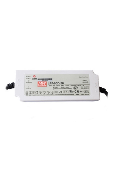 Mean Well LPF-90D-20 90W Tek Çıkışlı LED Sürücü