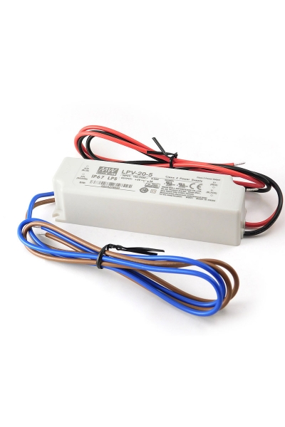 Mean Well - Mean Well LPV-20-5 15W 5V 3A Ekonomik Led Sürücü