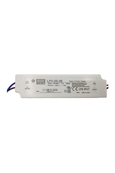 Mean Well - Mean Well LPV-35-36 36W 36V 1A Ekonomik Led Sürücü