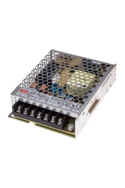 Mean Well - Mean Well LRS-100-3.3 66W 3.3V 0-20A Led Sürücü