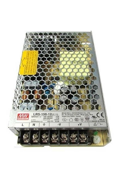 Mean Well LRS-150-12 102W 12V 12.5A Ekonomik Led Sürücü - Thumbnail