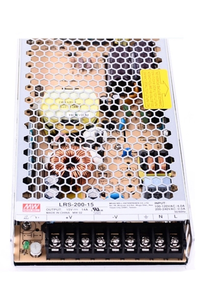 Mean Well LRS-200-15 210W 15V 14A Ekonomik Led Sürücü