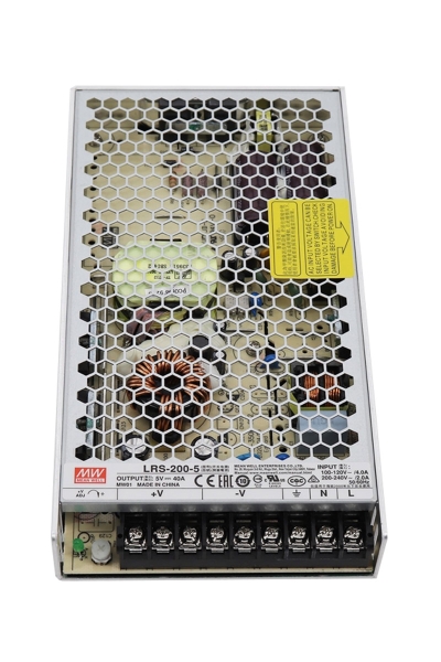 Mean Well LRS-200-5 200W 5V 40A Ekonomik Led Sürücü