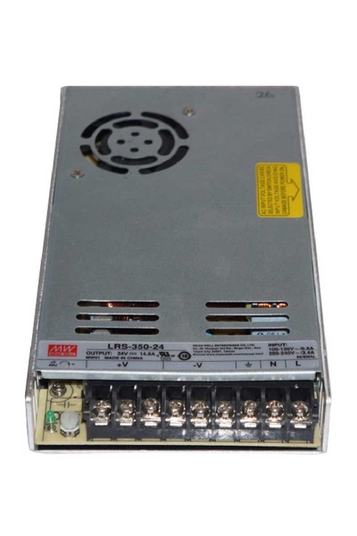 Mean Well LRS-350-24 350W 24V 14.6A Ekonomik Led Sürücü - Thumbnail