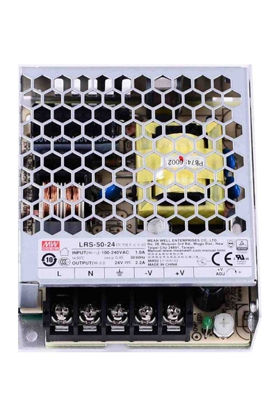 Mean Well - Mean Well LRS-50-24 53W 24V 0-2.2A Led Sürücü Mean Well LRS-50-24 53W 24V 0-2.2A Led Sürücü - Thumbnail