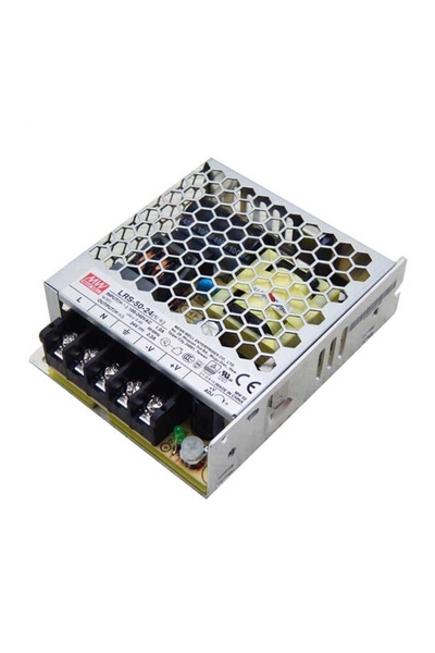Mean Well - Mean Well LRS-50-24 53W 24V 0-2.2A Led Sürücü Mean Well LRS-50-24 53W 24V 0-2.2A Led Sürücü - Thumbnail