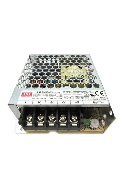 Mean Well - Mean Well LRS-50-24 53W 24V 0-2.2A Led Sürücü Mean Well LRS-50-24 53W 24V 0-2.2A Led Sürücü - Thumbnail