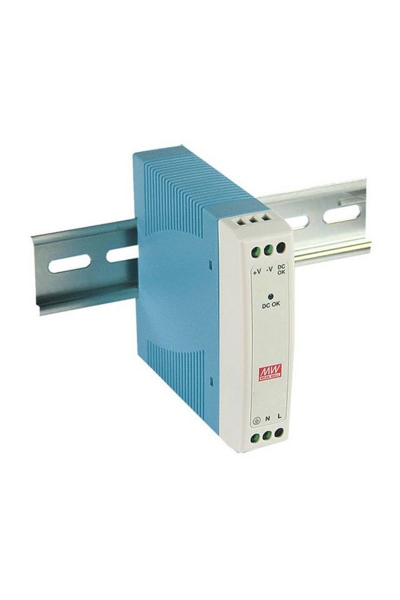 Mean Well MDR-10-15 10W 15V 0.67A Ray Montaj Led Sürücü