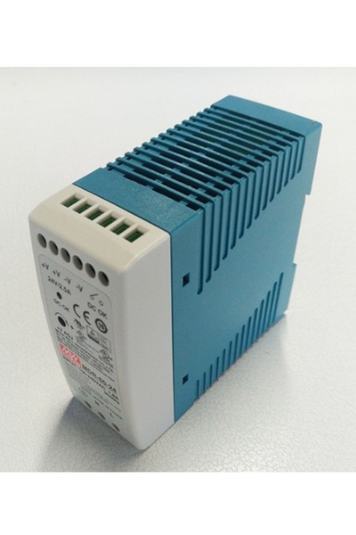 Mean Well MDR-60-24 60W 24V 2.5A Ray Montaj Led Sürücü - Thumbnail