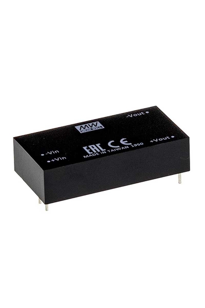 Mean Well MDS20B-24 20W 18-36VDC 24VDC 833mA 2x1 inç Medikal Dönüştürücü