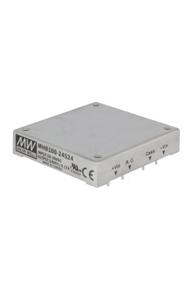 Mean Well MHB100-24S24 100W Half-Brick Ayarlı Tek Çıkışlı Dönüştürücü