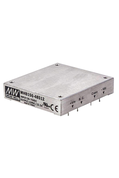 Mean Well MHB150-48S12 12V DC 12.5A PCB Montajlı Dönüştürücü