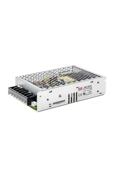 Mean Well MSP-100-24 108W 24VDC 4.5A Tek Çıkışlı Kapalı Kasa Medikal Power Supply
