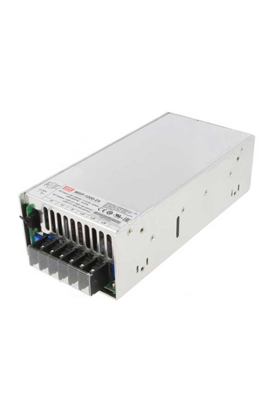 Mean Well MSP-1000-24 1000W 24VDC 42A Tek Çıkışlı Kapalı Kasa Medikal Power Supply