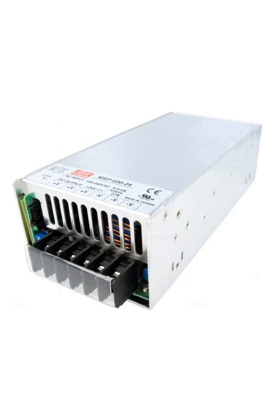 Mean Well MSP-600-24 600W Tek Çıkışlı Medikal Kapalı Power Supply