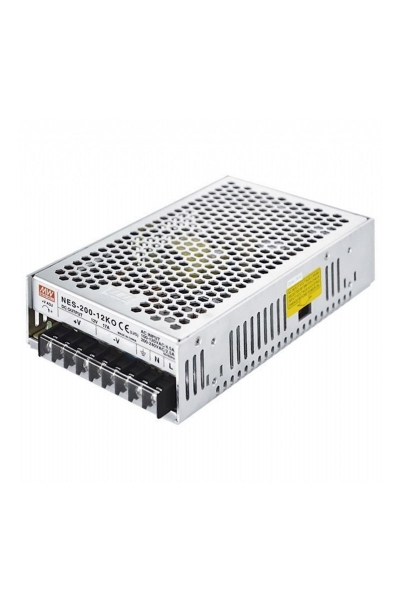 Mean Well NES-200-12KO 200W Tek Çıkışlı Anahtarlama Power Supply