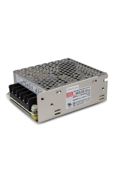 Mean Well - Mean Well NES-25-12 25W Tek Çıkışlı Anahtarlama Power Supply Mean Well - Mean Well NES-25-12 25W Tek Çıkışlı Anahtarlama Power Supply