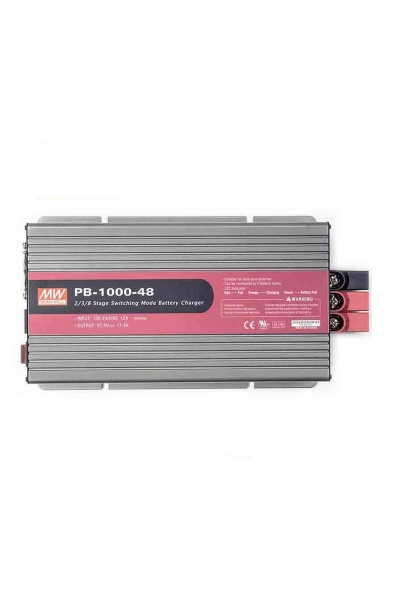 Mean Well - Mean Well PB-1000-48 1000W Tek Çıkışlı Akıllı Akü Şarj Cihazı