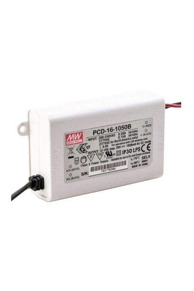 Mean Well PCD-16-1050B 16.8W 12-16V 1050mA Led Sürücü