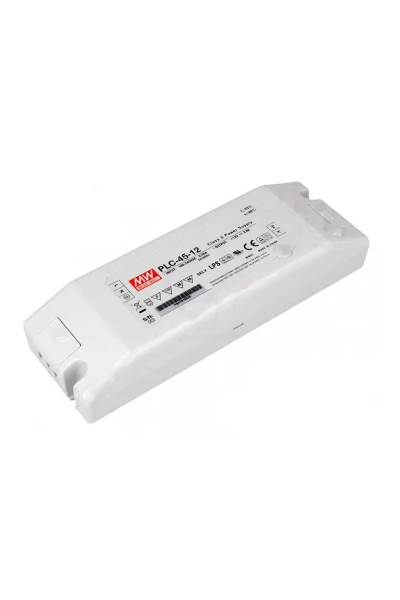 Mean Well - Mean Well PLC-045-12 45W Sabit Akım Tek Çıkışlı LED Sürücü