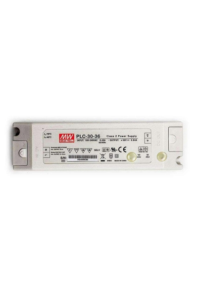 Mean Well PLC-30-36 30W Sabit Akım Tek Çıkışlı LED Sürücü