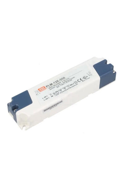 Mean Well PLM-12E-500 12W 15-24V 500mA Led Sürücü