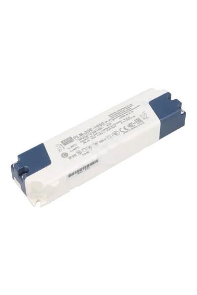 Mean Well PLM-25E-1050 25W 14-24V 1.05A Led Sürücü Mean Well PLM-25E-1050 25W 14-24V 1.05A Led Sürücü