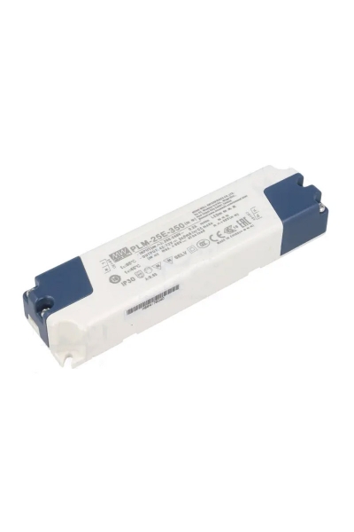 Mean Well - Mean Well PLM-25E-350 25W 42-72V 350mA Led Sürücü