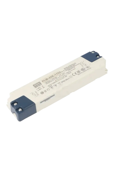 Mean Well - Mean Well PLM-40E-1750 40.25W 12-23Vdc 1.75A Led Sürücü
