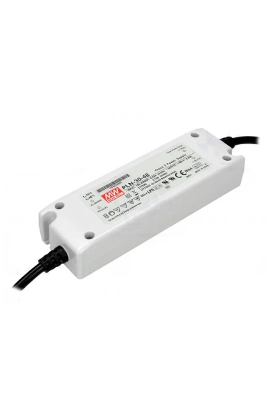 Mean Well - Mean Well PLN-30-48 30W Tek Çıkışlı LED Sürücü