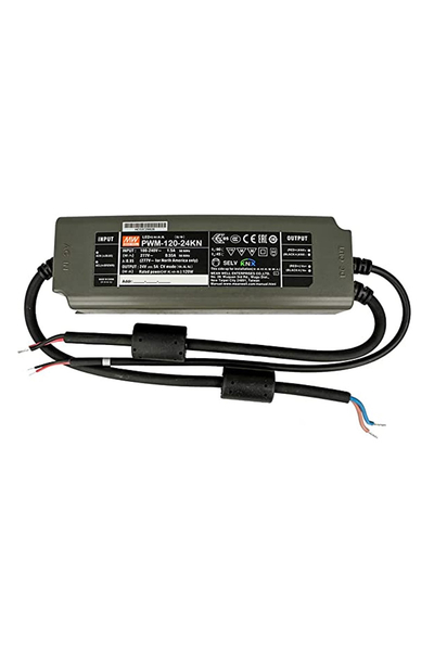 Mean Well PWM-120-24KN 24V DC 5A AC-DC Tek Çıkışlı Led Sürücü