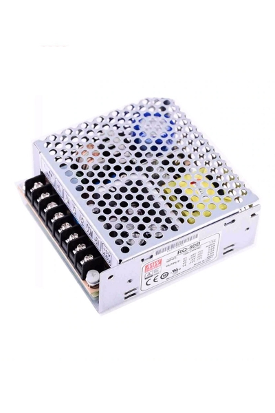 Mean Well - Mean Well RQ-50B 25W ±5V-12V 5-1-0.5A Kutulu Led Sürücü