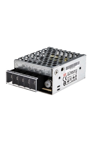 Mean Well RS-15-15 15W Tek Çıkışlı Kapalı Power Supply